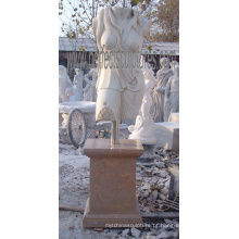 Antigo jardim escultura em pedra escultura escultura de mármore esculpido para decoração do hotel (SY-X1150)